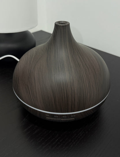 Diffuseur Huiles Essentielles - Silencieux, par USB, LED et une télécommande.